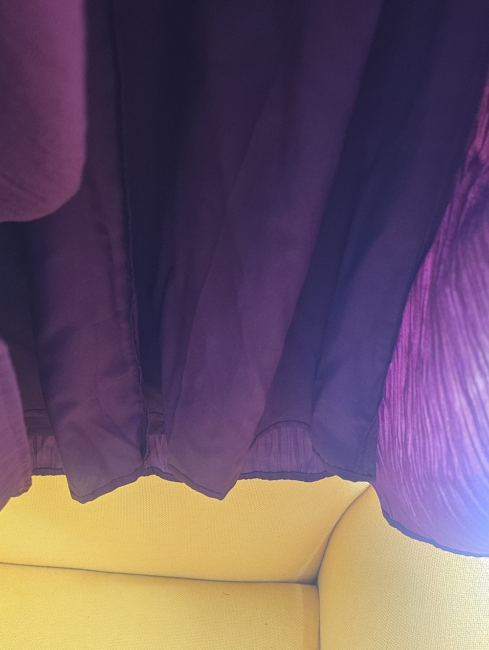 Banana Republic Elegant Sleeveless Pleated Midi Dress in Deep Plum - Picture 13 of 13